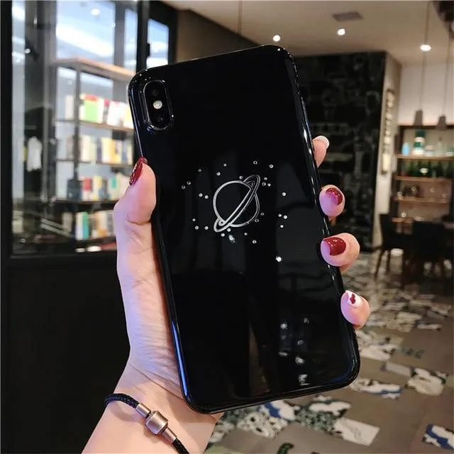 USLION Silikon-Feder-Kasten für iPhone 7 8 Plus XS maximales XR Xs Buchstabe-Telefon-Kästen für iPhone X 8 7 6 6S Plus weiche TPU rückseitige Abdeckung