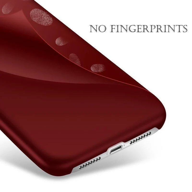 USLION Ultradünne matte PC-Hülle für iPhone 7 Plus XR XS Max X Einfache, schlichte Telefonabdeckung Coque für iPhone 6 6S Plus 5 5s SE Hüllen