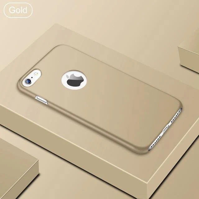 USLION Ultradünne matte PC-Hülle für iPhone 7 Plus XR XS Max X Einfache, schlichte Telefonabdeckung Coque für iPhone 6 6S Plus 5 5s SE Hüllen