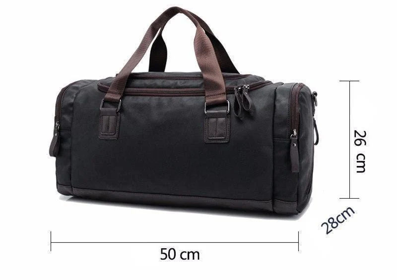 Lässige Reisetasche aus PU-Leder für Herren, große Reisetaschen mit großem Fassungsvermögen, schwarze Umhängetasche für Herren, Tragetasche JXY815