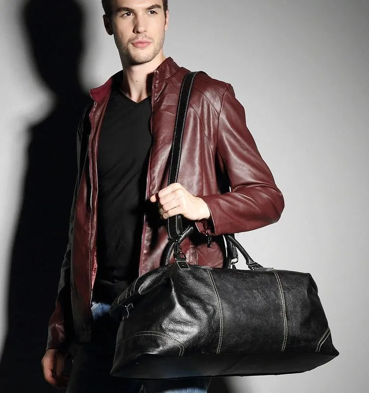 Echtes Leder Handtaschen für Männer Große Kapazität Tragbare Umhängetasche Männer Casual Reisetaschen Paket