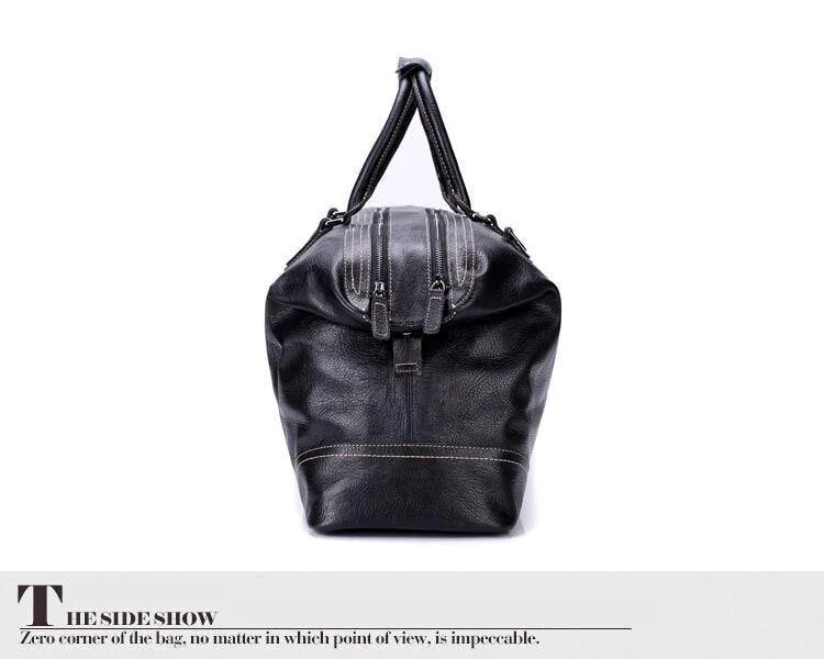 Echtes Leder Handtaschen für Männer Große Kapazität Tragbare Umhängetasche Männer Casual Reisetaschen Paket