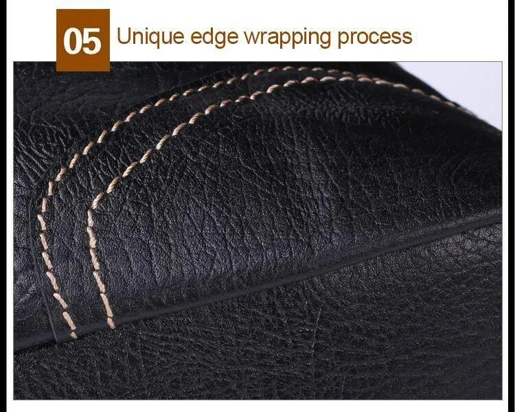 Echtes Leder Handtaschen für Männer Große Kapazität Tragbare Umhängetasche Männer Casual Reisetaschen Paket