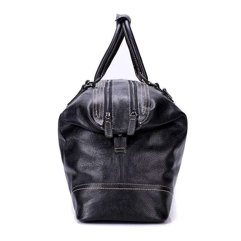 Echtes Leder Handtaschen für Männer Große Kapazität Tragbare Umhängetasche Männer Casual Reisetaschen Paket