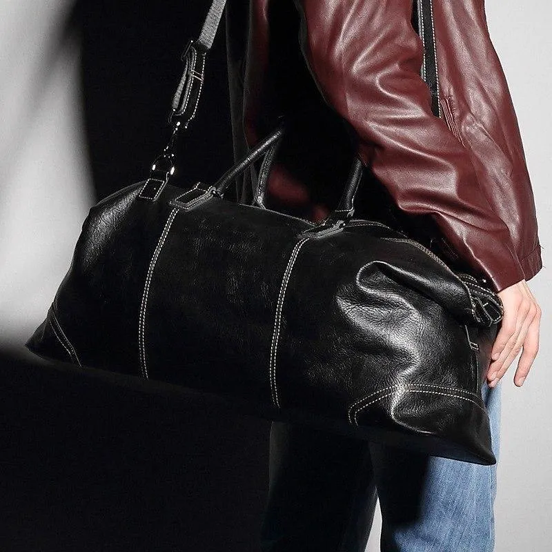 Echtes Leder Handtaschen für Männer Große Kapazität Tragbare Umhängetasche Männer Casual Reisetaschen Paket