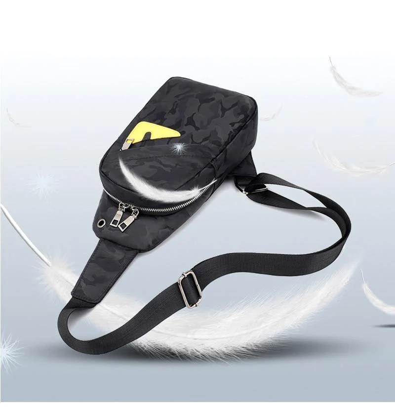 Reise männliche Brusttasche Herren Messenger Bag multifunktionale wasserdichte Umhängetaschen
