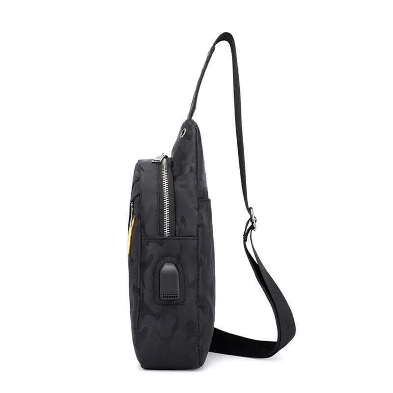Reise männliche Brusttasche Herren Messenger Bag multifunktionale wasserdichte Umhängetaschen