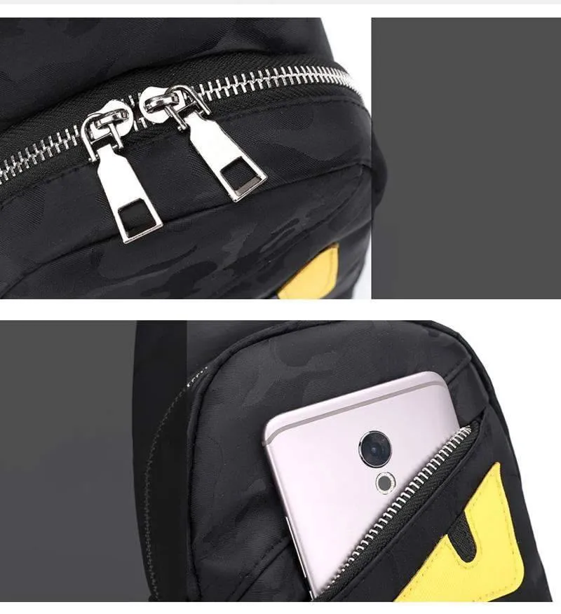 Reise männliche Brusttasche Herren Messenger Bag multifunktionale wasserdichte Umhängetaschen