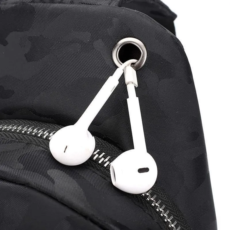 Reise männliche Brusttasche Herren Messenger Bag multifunktionale wasserdichte Umhängetaschen