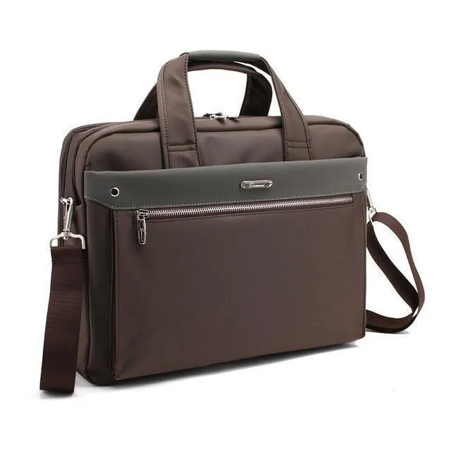 Große Kapazität Männer Einzel Schulter Büro Taschen Für Business herren Aktentasche Marke 15 16 17 Zoll Männlichen Laptop Herren Tasche