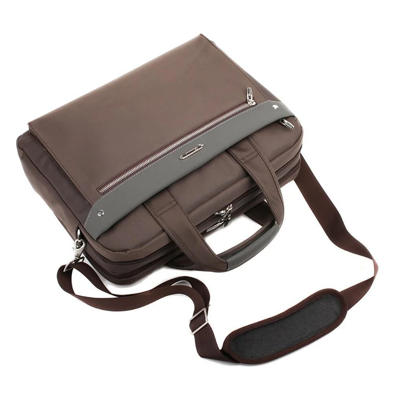 Große Kapazität Männer Einzel Schulter Büro Taschen Für Business herren Aktentasche Marke 15 16 17 Zoll Männlichen Laptop Herren Tasche