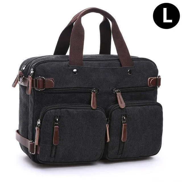 Aktentasche mann Tasche Business Schulter Messenger Tasche männer vintage Casual Laptop Handtasche männlichen Messenger Umhängetaschen zurück