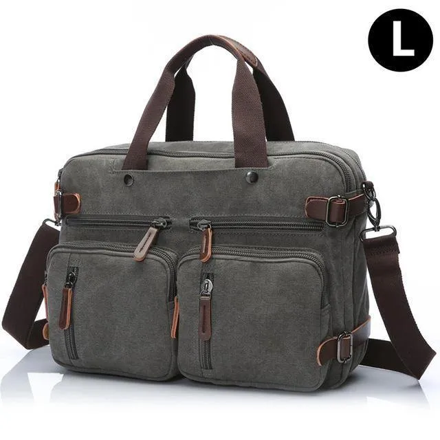 Aktentasche mann Tasche Business Schulter Messenger Tasche männer vintage Casual Laptop Handtasche männlichen Messenger Umhängetaschen zurück