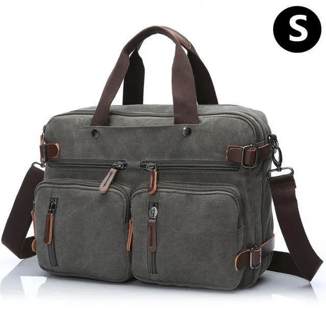 Aktentasche mann Tasche Business Schulter Messenger Tasche männer vintage Casual Laptop Handtasche männlichen Messenger Umhängetaschen zurück