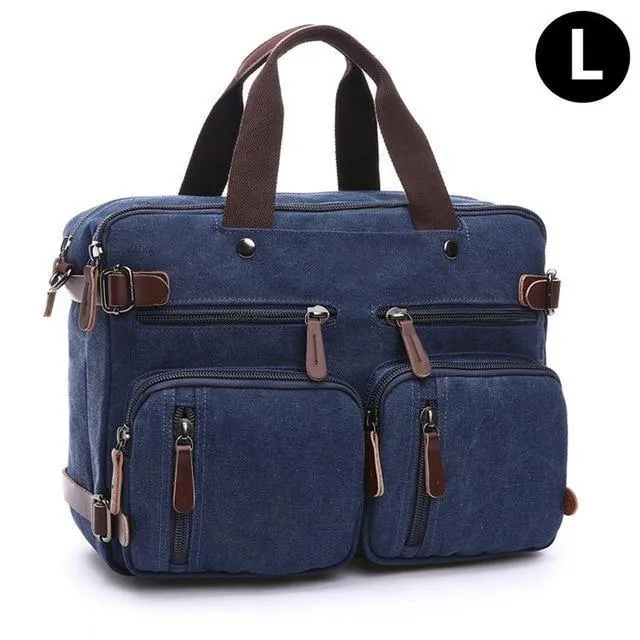 Aktentasche mann Tasche Business Schulter Messenger Tasche männer vintage Casual Laptop Handtasche männlichen Messenger Umhängetaschen zurück