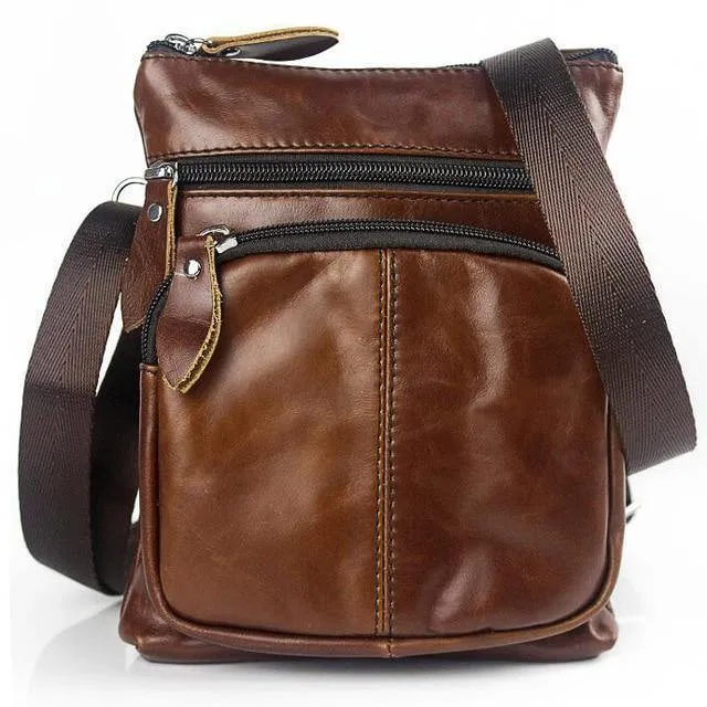Tasche männer Schulter Echtes Leder taschen Flap Kleine männer mann umhängetaschen für männer natürliche Leder tasche M701