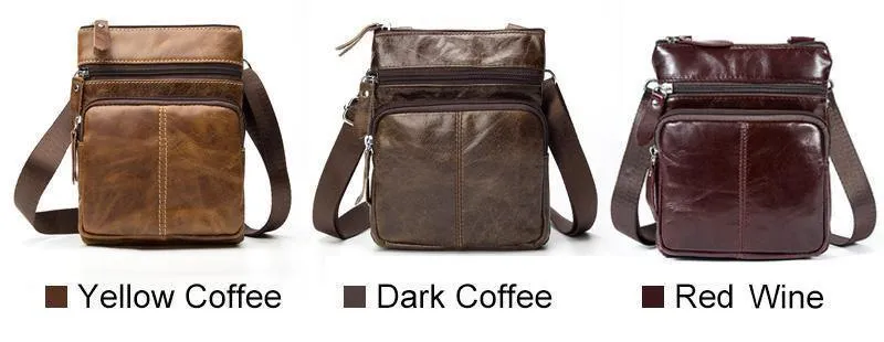 Tasche männer Schulter Echtes Leder taschen Flap Kleine männer mann umhängetaschen für männer natürliche Leder tasche M701