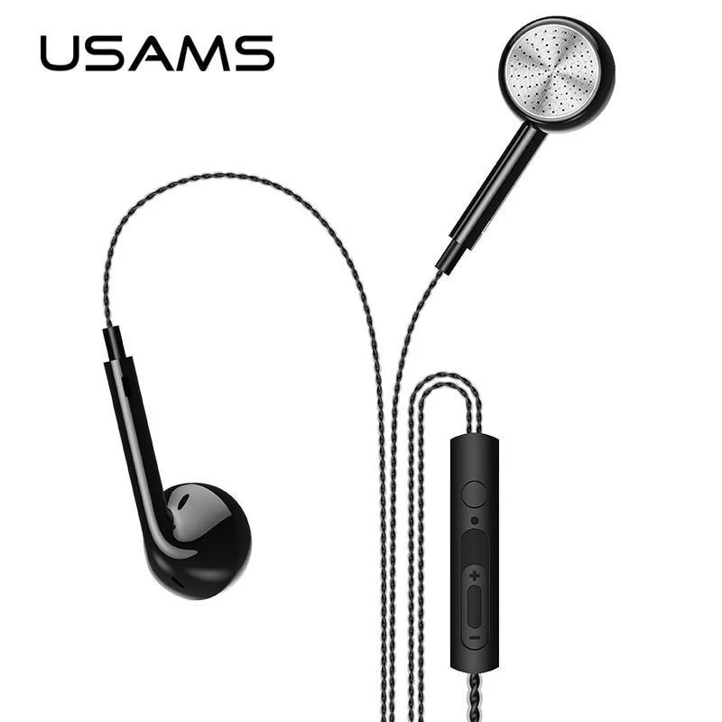 USAMS In-Ear-Parfüm-Ohrhörer Stereo-Headset 3.5-mm-In-Ear-Kopfhörer mit Mikrofon Aromatherapie für Mobiltelefone EP-20