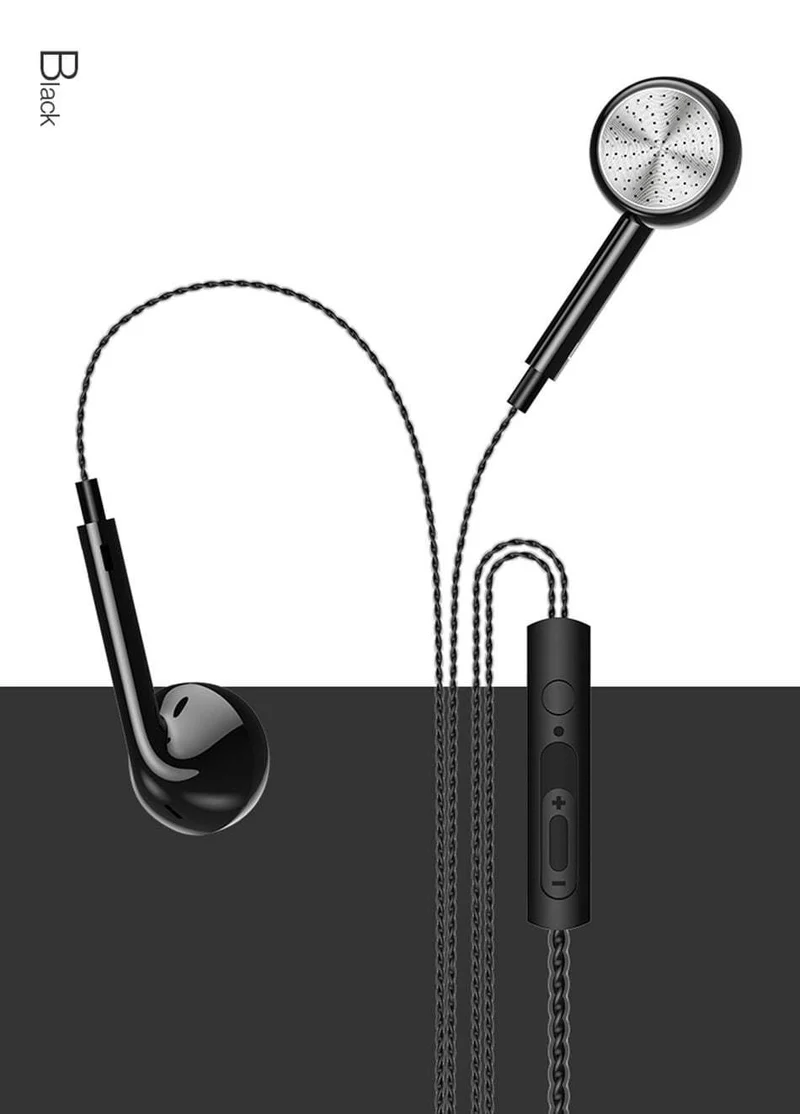 USAMS In-Ear-Parfüm-Ohrhörer Stereo-Headset 3.5-mm-In-Ear-Kopfhörer mit Mikrofon Aromatherapie für Mobiltelefone EP-20