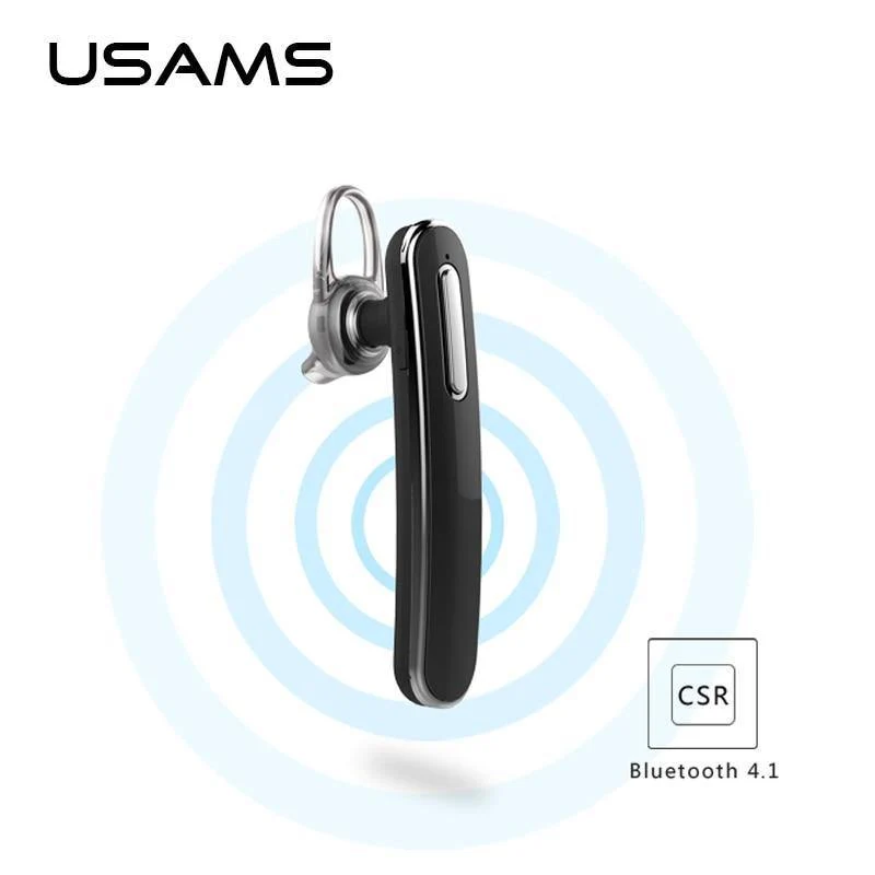 USAMS Stereo Bluetooth Kopfhörer Headset In-Ear Bluetooth Wireless 4.1 Für iPhone Samsung Xiaomi In-Ear-Kopfhörer Mikrofon Handfrei