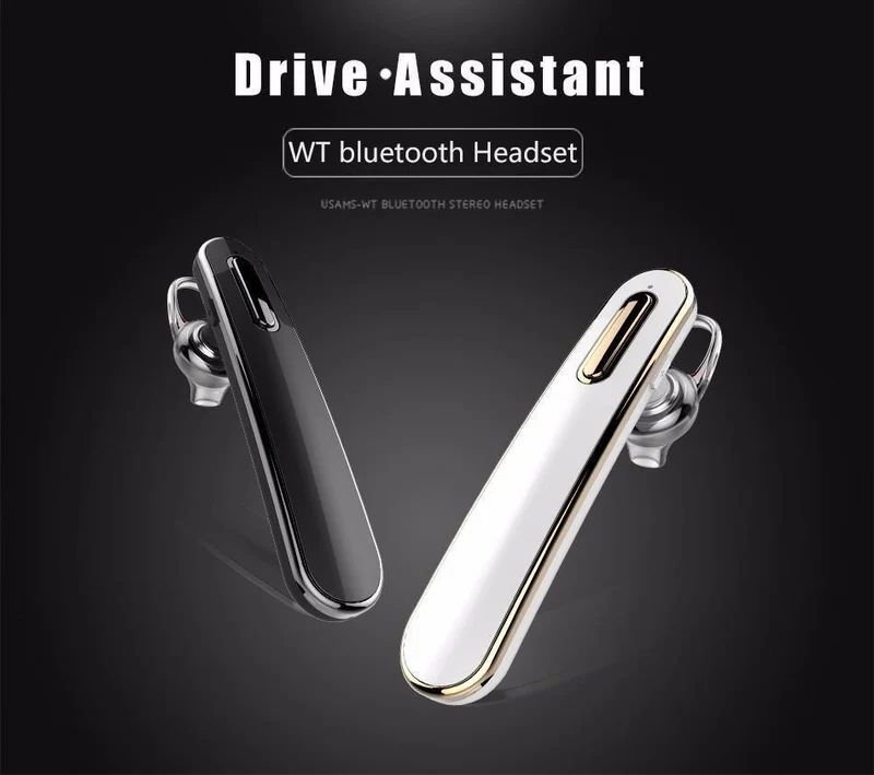 USAMS Stereo Bluetooth Kopfhörer Headset In-Ear Bluetooth Wireless 4.1 Für iPhone Samsung Xiaomi In-Ear-Kopfhörer Mikrofon Handfrei