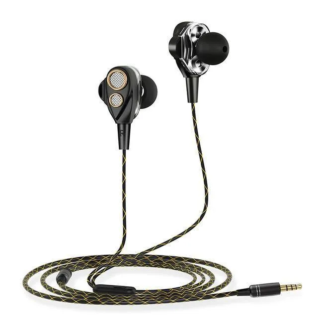 CAFELE Professioneller In-Ear-Kopfhörer mit Kabel, Metall, schwerer Bass, Musik-Kopfhörer mit hoher Wiedergabetreue und Klangqualität für Smartphones