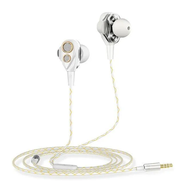 CAFELE Professioneller In-Ear-Kopfhörer mit Kabel, Metall, schwerer Bass, Musik-Kopfhörer mit hoher Wiedergabetreue und Klangqualität für Smartphones