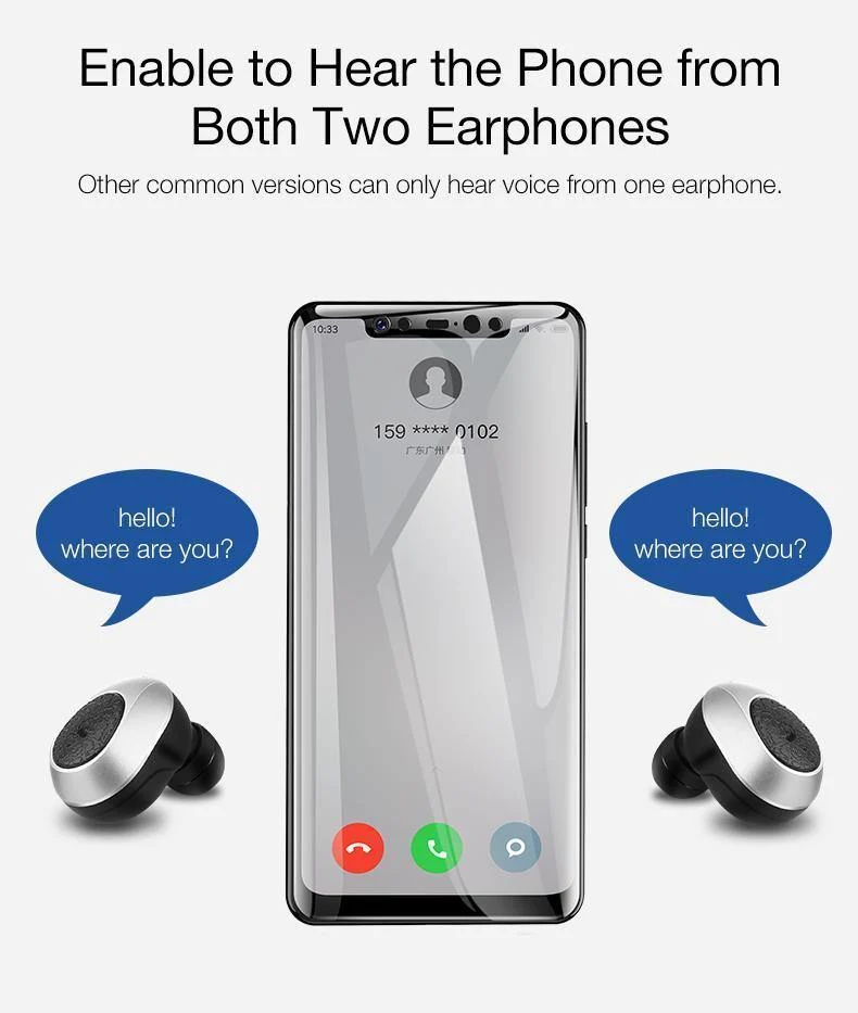 CAFELE In-Ear Bluetooth-Kopfhörer Drahtlose Ohrhörer Metall Heavy Bass Business-Kopfhörer High-Fidelity-Klangqualität für Sportmusik