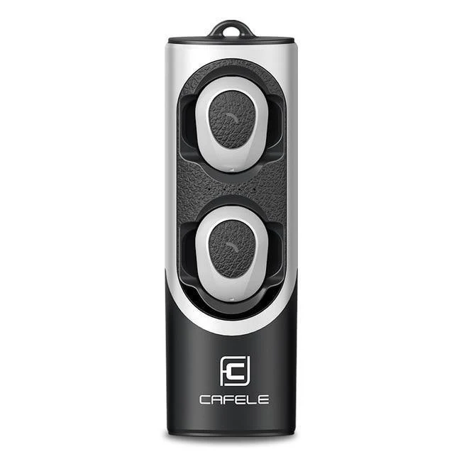 CAFELE In-Ear Bluetooth-Kopfhörer Drahtlose Ohrhörer Metall Heavy Bass Business-Kopfhörer High-Fidelity-Klangqualität für Sportmusik