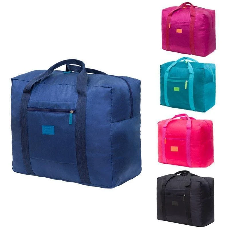 Mode Falten Tragbare Reisetasche Nylon Wasserdicht Reisenden Liebe Tasche Große Kapazität Hand Gepäck Tasche SNB003