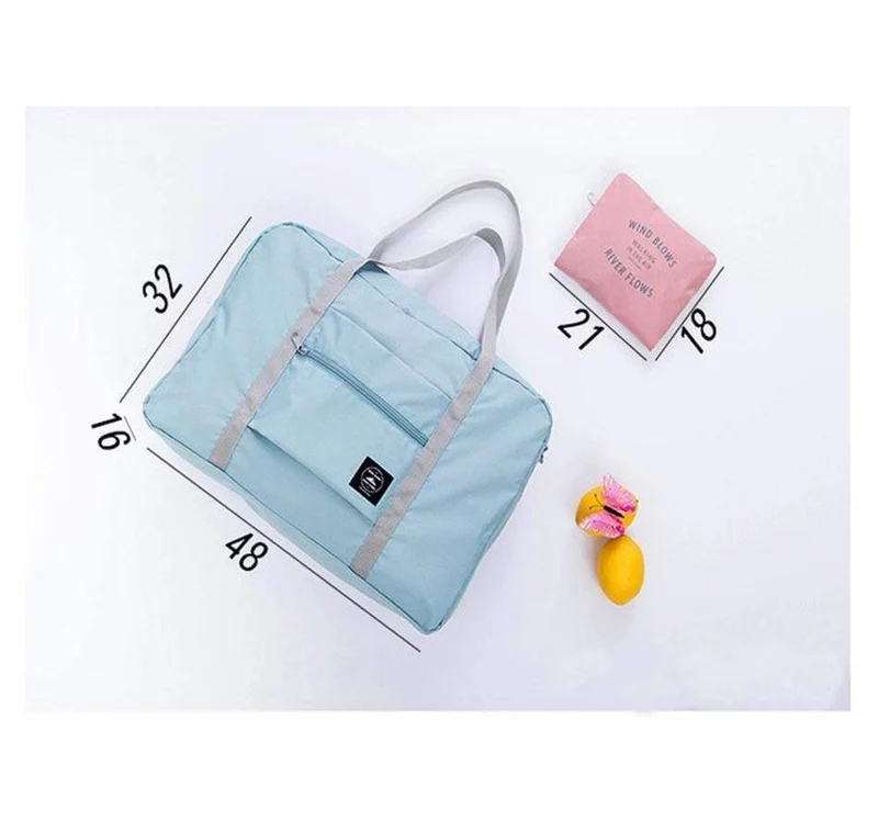 Reisetaschen Frauen Männer Große Kapazität Falten Reisetasche Organizer Verpackung Würfel Gepäck Mädchen Wochenende Tasche