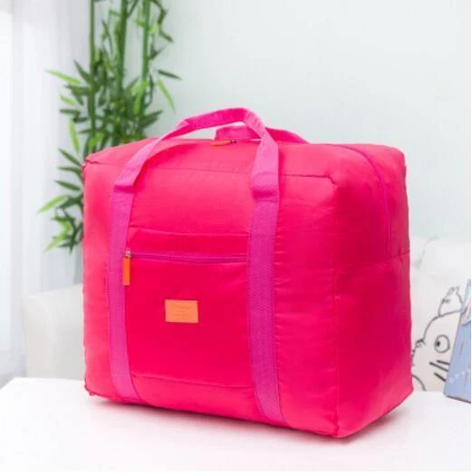 Mode Wasserdichte Reisetasche Große Kapazität Tasche Frauen Nylon Falttasche Unisex Gepäck Reise Handtaschen Unisex Reisetaschen