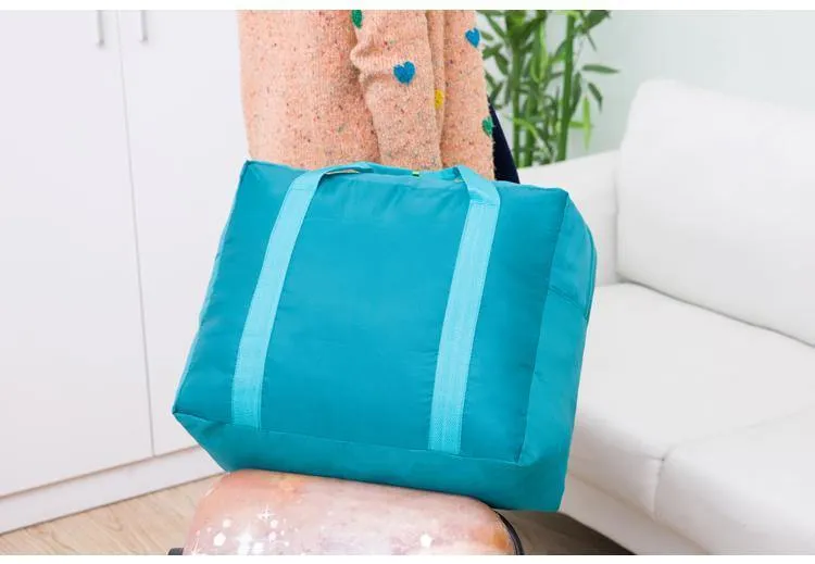Mode Wasserdichte Reisetasche Große Kapazität Tasche Frauen Nylon Falttasche Unisex Gepäck Reise Handtaschen Unisex Reisetaschen