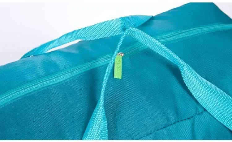 Mode Wasserdichte Reisetasche Große Kapazität Tasche Frauen Nylon Falttasche Unisex Gepäck Reise Handtaschen Unisex Reisetaschen
