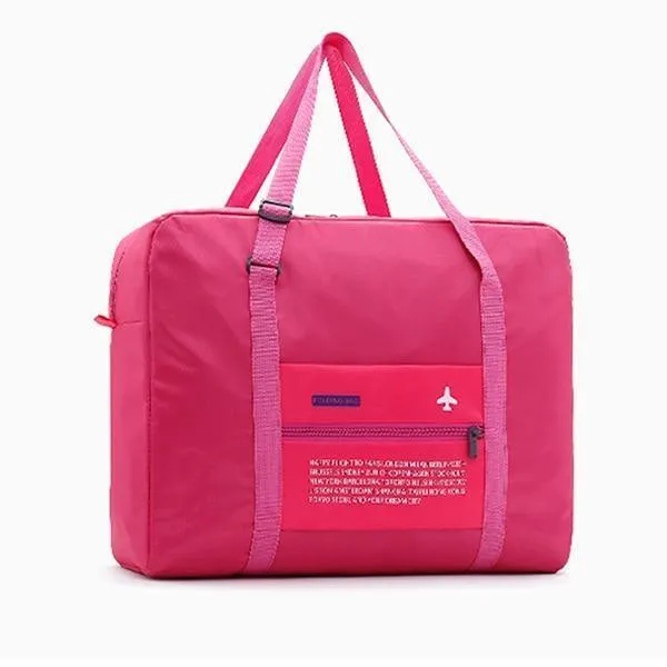 Wasserdichte Nylon Reisetaschen Organizer Verpackung Würfel Frauen Männer Große Kapazität Falten Reisetasche Gepäck Mädchen urlaub Tasche