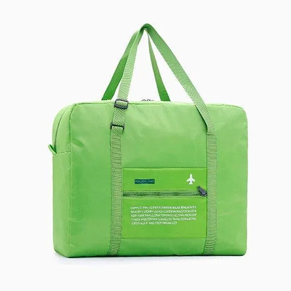 Wasserdichte Nylon Reisetaschen Organizer Verpackung Würfel Frauen Männer Große Kapazität Falten Reisetasche Gepäck Mädchen urlaub Tasche