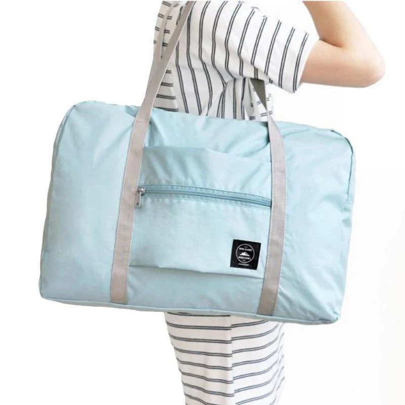 Voyage Weekend Duffel Handgepäck Duffle Nylon faltbare Damen Reisetasche weiblich große Kapazität Kabinenhandtasche