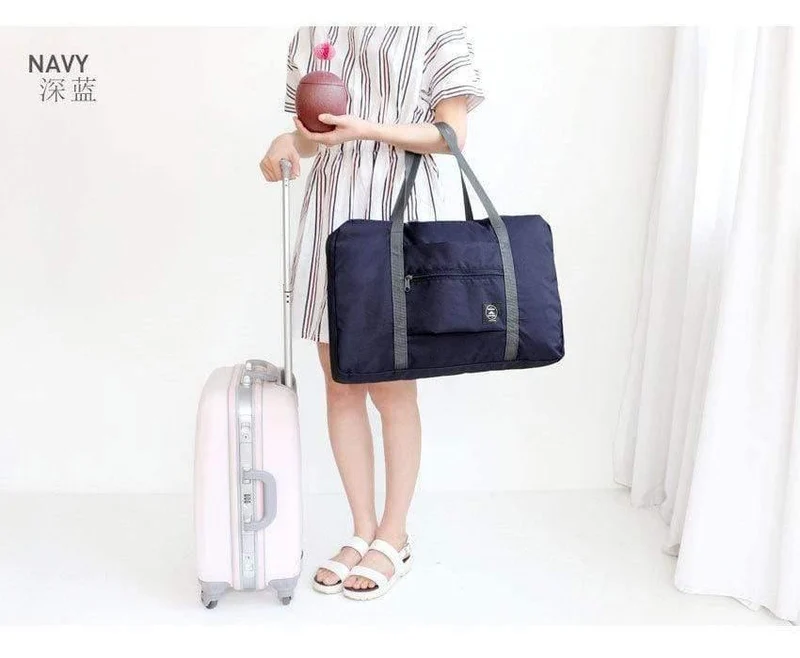 Voyage Weekend Duffel Handgepäck Duffle Nylon faltbare Damen Reisetasche weiblich große Kapazität Kabinenhandtasche