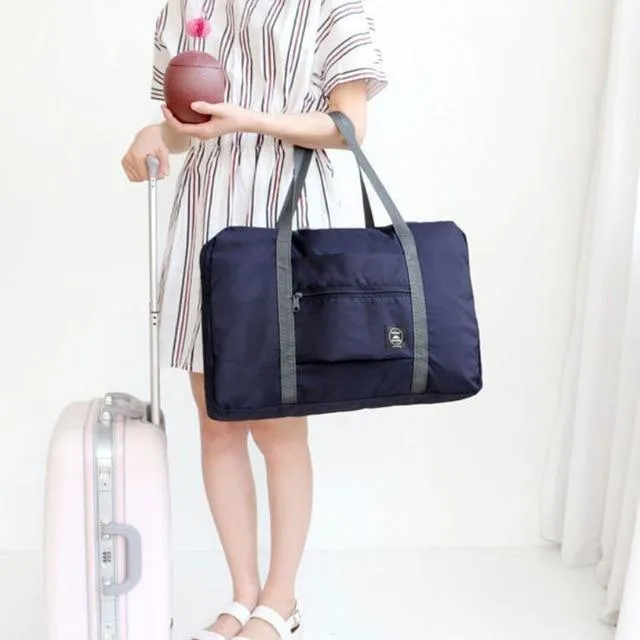 Voyage Weekend Duffel Handgepäck Duffle Nylon faltbare Damen Reisetasche weiblich große Kapazität Kabinenhandtasche