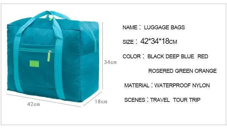Mode Reisetasche wasserdicht Unisex Reise Handtaschen Frauen Gepäck Reise Falttaschen Große Kapazität Tasche Großhandel