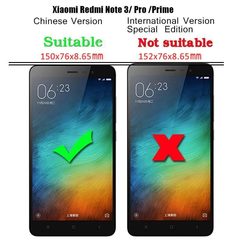 Xiaomi Redmi Note 3 Pro Hülle Redmi Note 3 Hülle TOMKAS Flip Leder Brieftasche Hülle für Xiaomi Redmi Note 3 Pro Prime Telefon