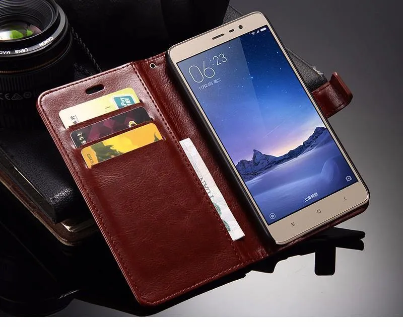 Xiaomi Redmi Note 3 Pro Hülle Redmi Note 3 Hülle TOMKAS Flip Leder Brieftasche Hülle für Xiaomi Redmi Note 3 Pro Prime Telefon