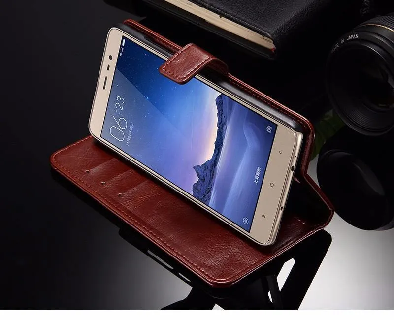 Xiaomi Redmi Note 3 Pro Hülle Redmi Note 3 Hülle TOMKAS Flip Leder Brieftasche Hülle für Xiaomi Redmi Note 3 Pro Prime Telefon