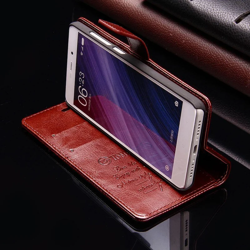 TOMKAS Telefon Fall Für Coque Xiaomi Redmi 4 Pro Redmi 4 Fällen Flip Leder Abdeckung Brieftasche Fall Für Xiaomi Redmi 4 4Pro Prime