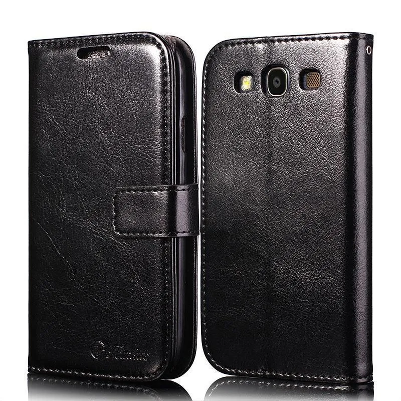 TOMKAS S3 Brieftasche PU Ledertasche Für Samsung Galaxy S3 i9300 Luxus Telefon Abdeckung Fällen KickStand Design mit Karte Halter