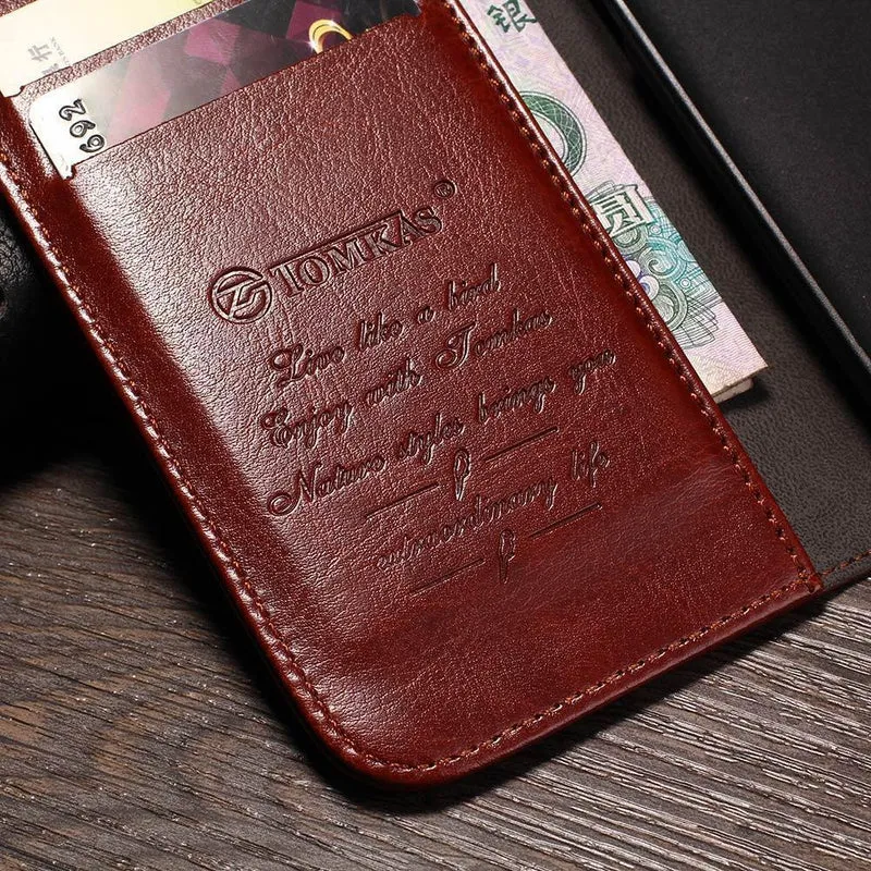 TOMKAS S3 Brieftasche PU Ledertasche Für Samsung Galaxy S3 i9300 Luxus Telefon Abdeckung Fällen KickStand Design mit Karte Halter