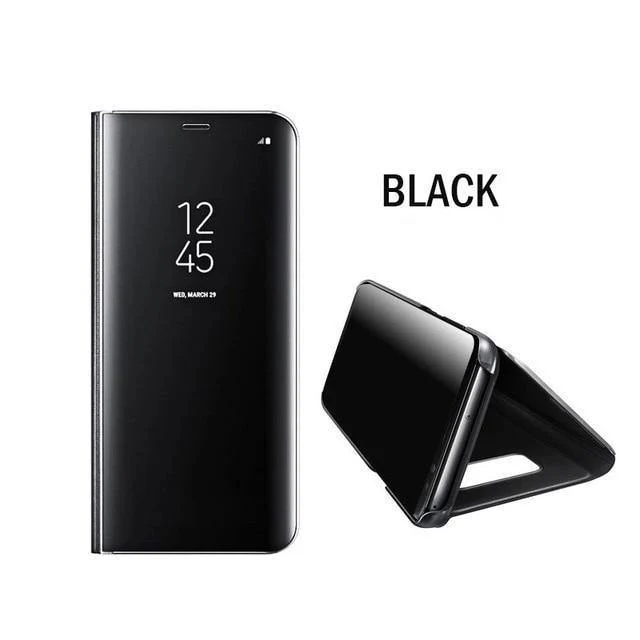 Smart Mirror Flip-Telefonhülle für Samsung Galaxy S9 S8 S7 S6 Edge Plus View Cover für Note 9 8 J5 J7 A5 A6 A7 A8 2017 2018 Hülle
