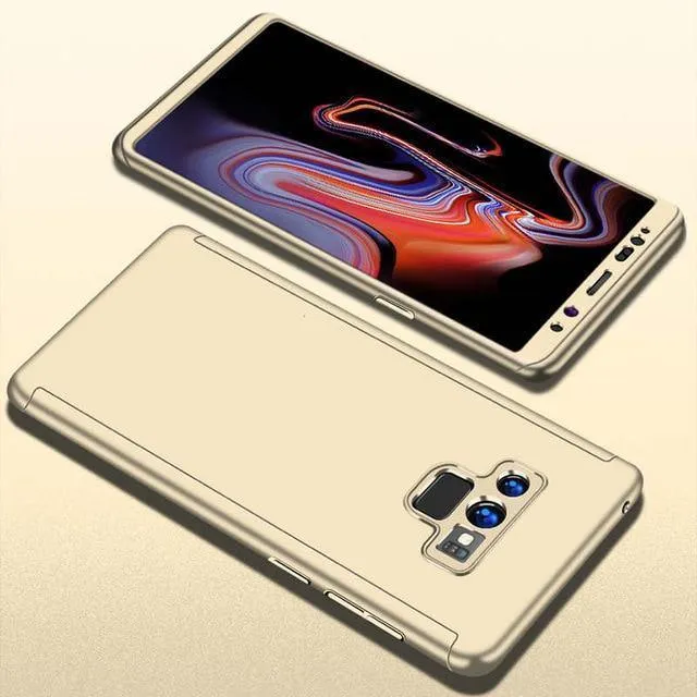 ZNP 360 Vollschutz-Telefonhülle für Samsung Galaxy Note 8 9 A3 A5 A7 Schutzhülle für Samsung S8 S9 Plus S7 Edge Note 9 8 Hüllen