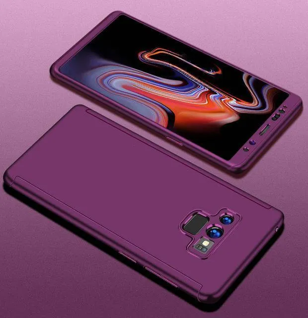 ZNP 360 Vollschutz-Telefonhülle für Samsung Galaxy Note 8 9 A3 A5 A7 Schutzhülle für Samsung S8 S9 Plus S7 Edge Note 9 8 Hüllen