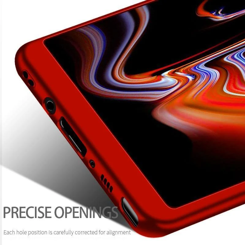 ZNP 360 Vollschutz-Telefonhülle für Samsung Galaxy Note 8 9 A3 A5 A7 Schutzhülle für Samsung S8 S9 Plus S7 Edge Note 9 8 Hüllen